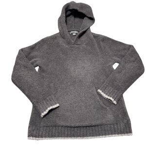 Barefoot Dreams CozyChic Youth Unisex Pullover Hoodie, Ash, 8/10